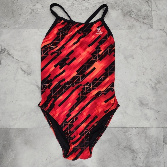 TYR Other - TYR Swimsuit One Piece Red/Black 34S